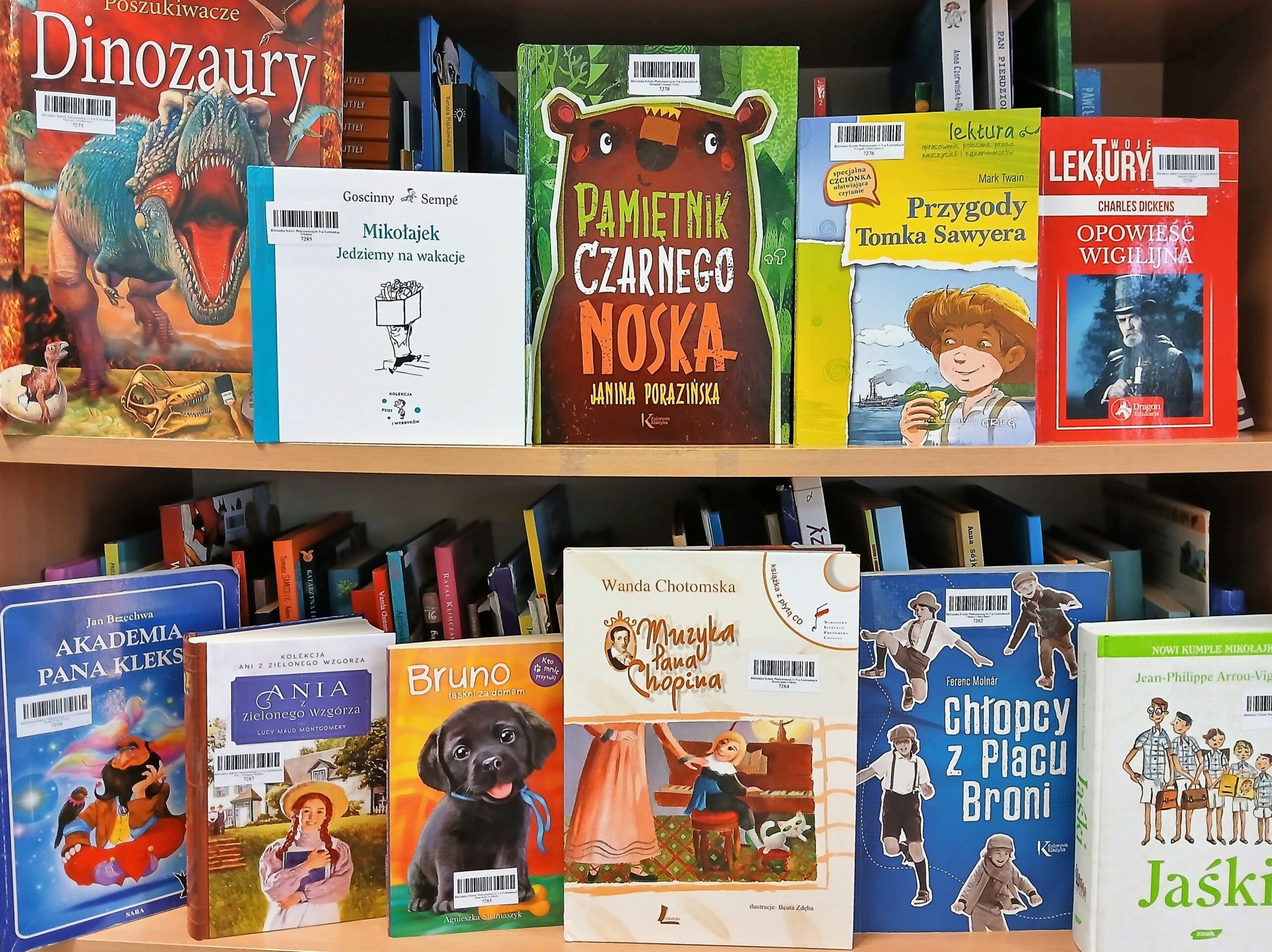 Akcja „Podaruj książkę Bibliotece szkolnej"