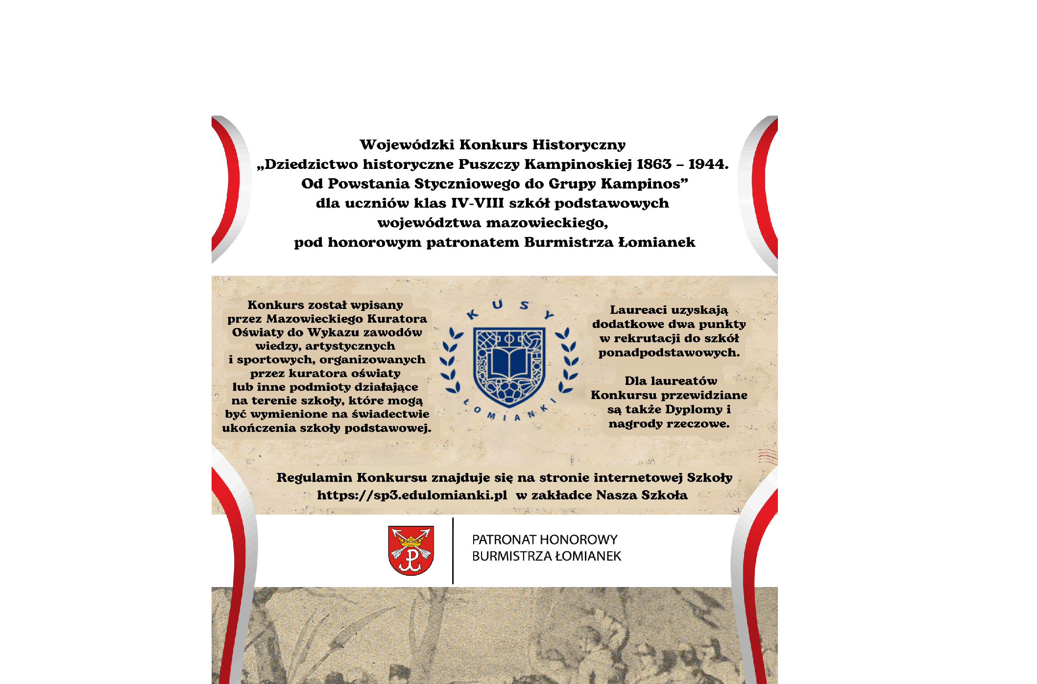 Plakat Wojewódzkiego Konkursu Historycznego