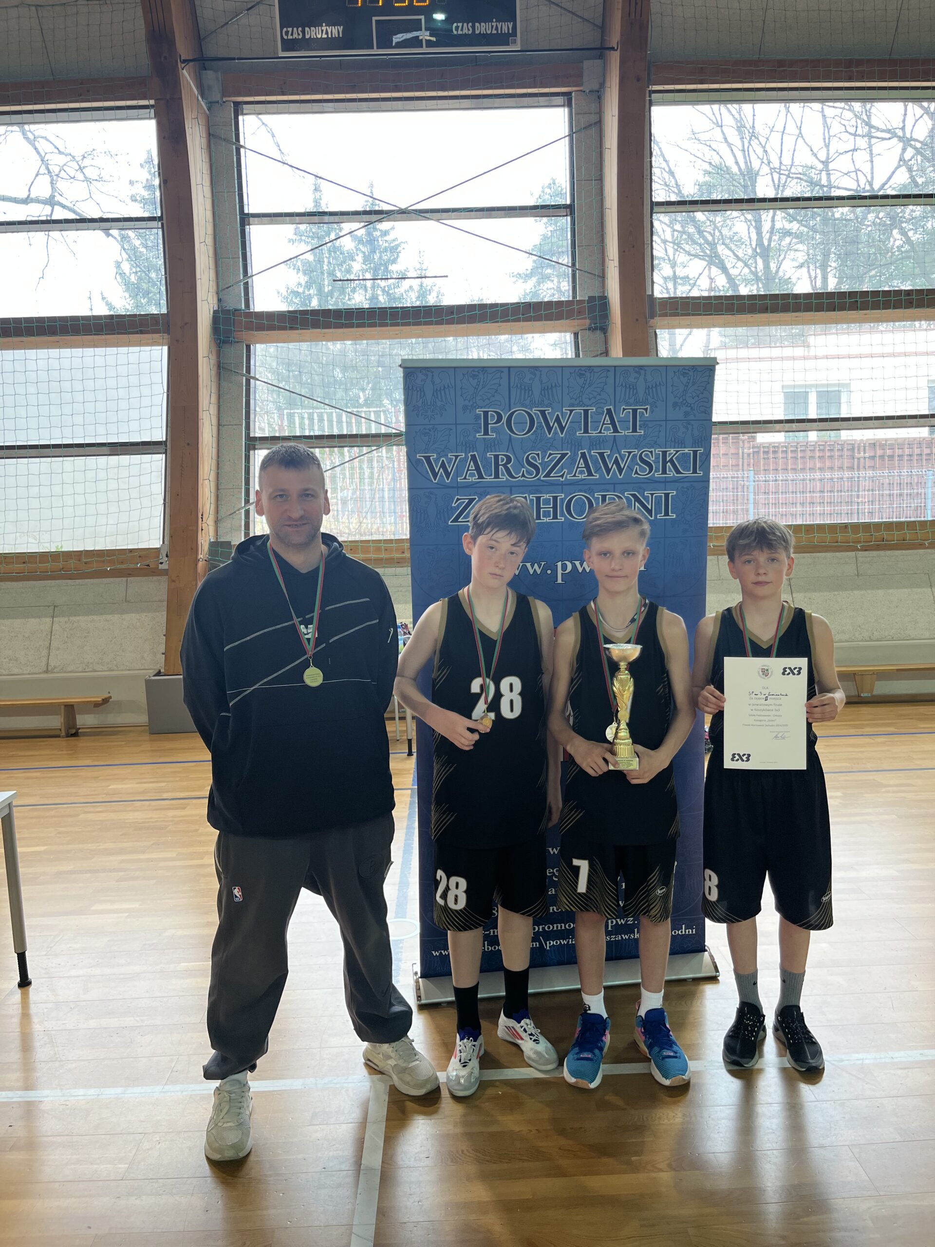 Powiatowe Finały w koszykówce 3x3 chłopców – kategoria „Dzieci”