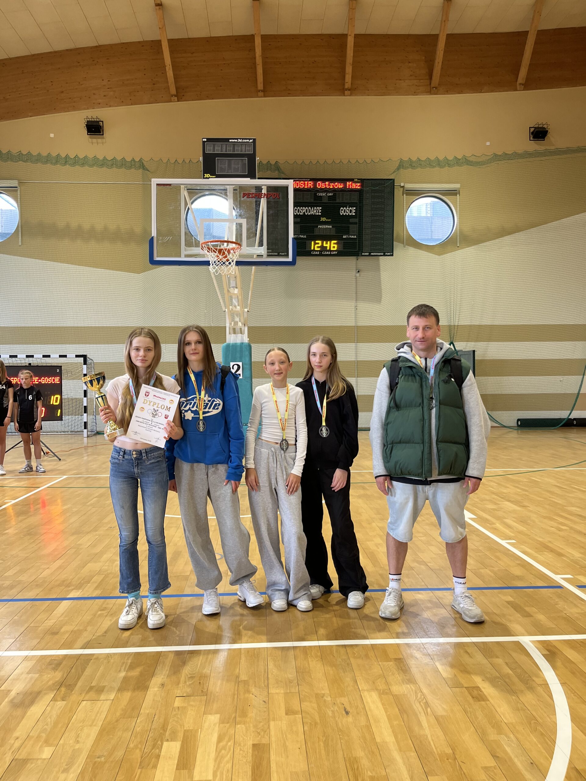 Mazowieckie Igrzyska Młodzieży Szkolnej w koszykówce 3x3 dziewcząt kategoria „Dzieci"