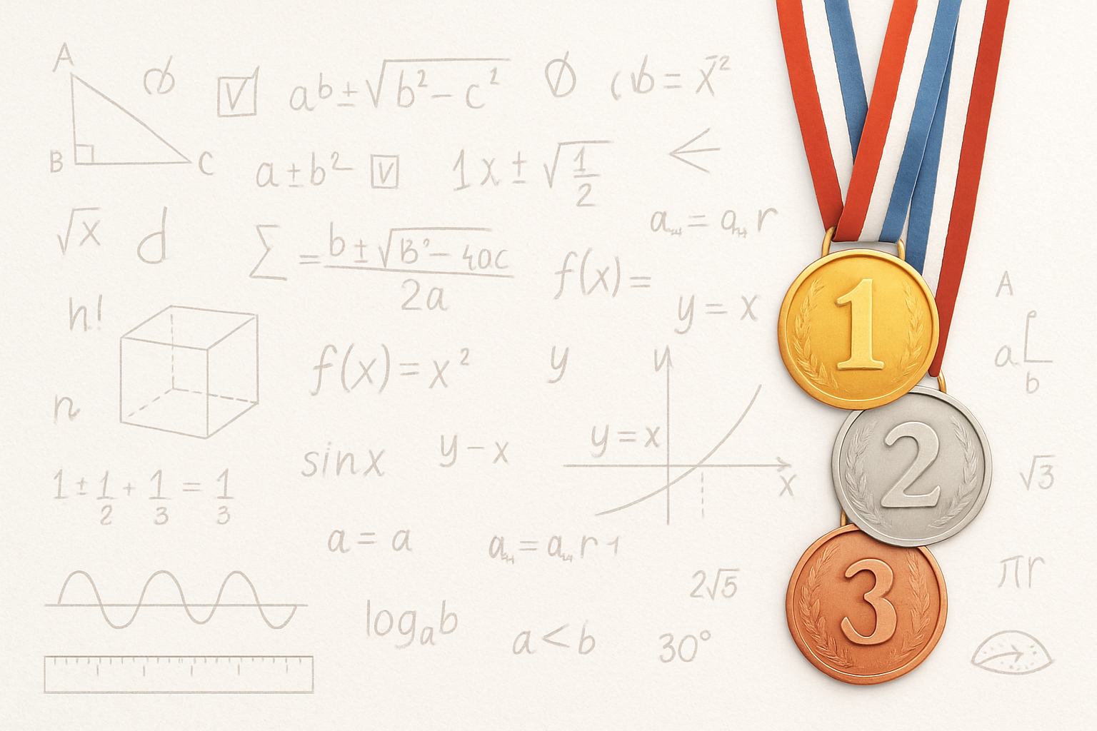 MATEMATYCZNE SUKCESY NASZYCH UCZNIÓW TŁO