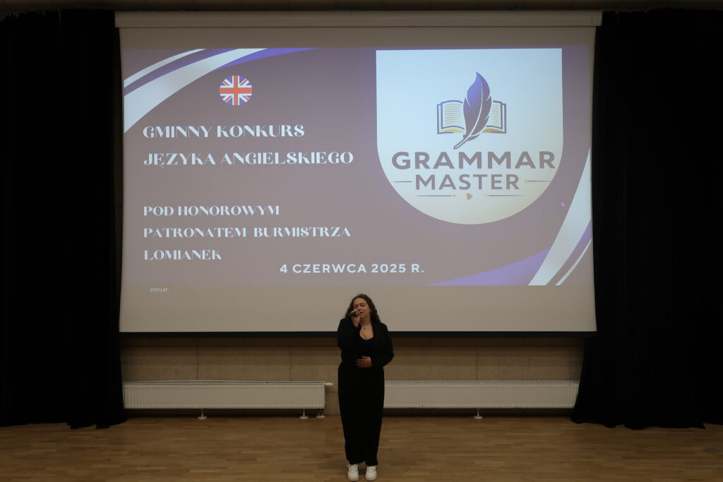 Gala Rozdania Nagród Gminnego Konkursu Języka Angielskiego Grammar Master