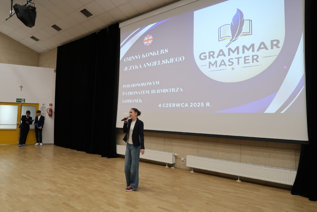 Gala Rozdania Nagród Gminnego Konkursu Języka Angielskiego Grammar Master