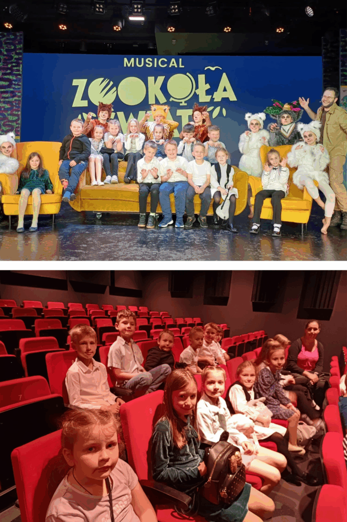 Wycieczka klasy 1a do Teatru WAM