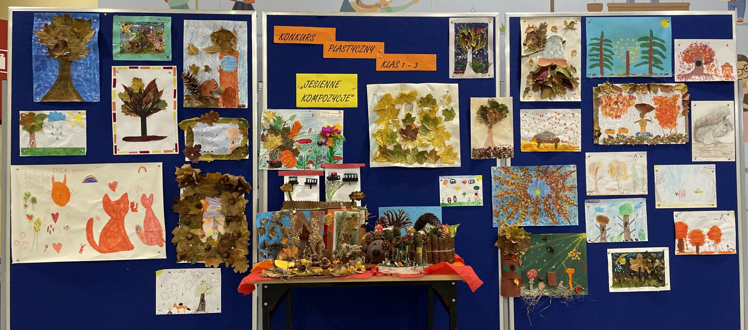 Szkolny konkurs plastyczny pt. „Jesienne kompozycje