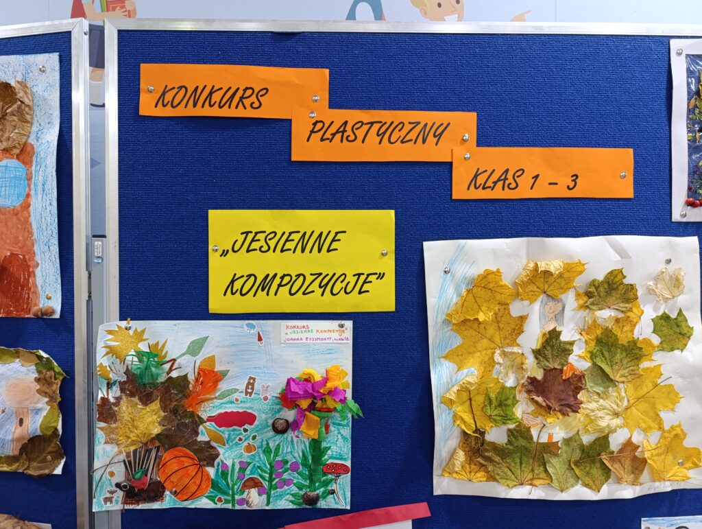 Szkolny konkurs plastyczny pt. „Jesienne kompozycje