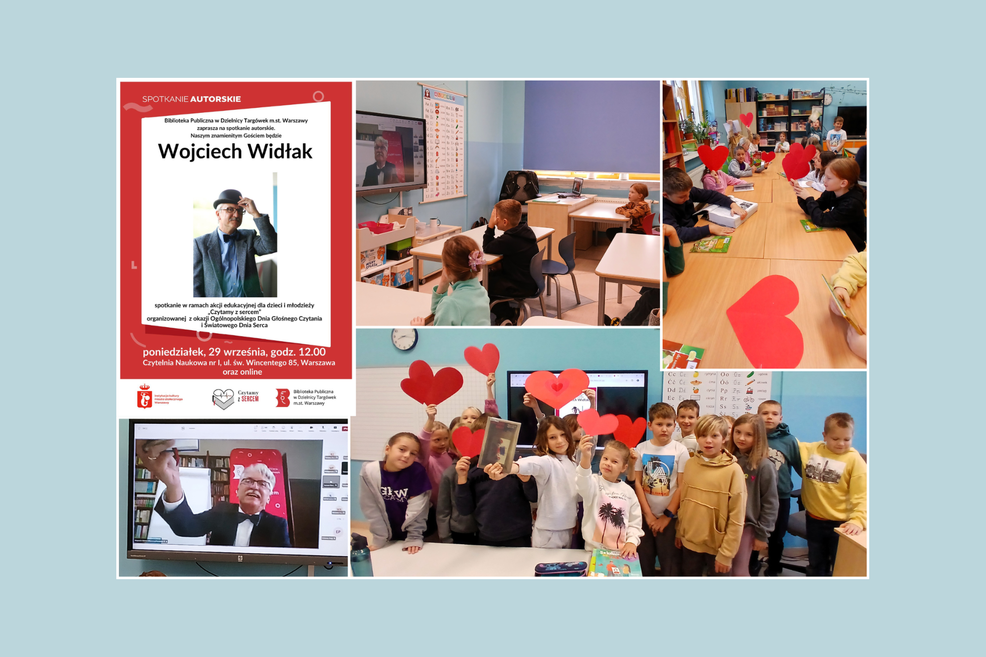 Ogólnopolska Akcja Czytelnicza „Czytamy z Sercem"