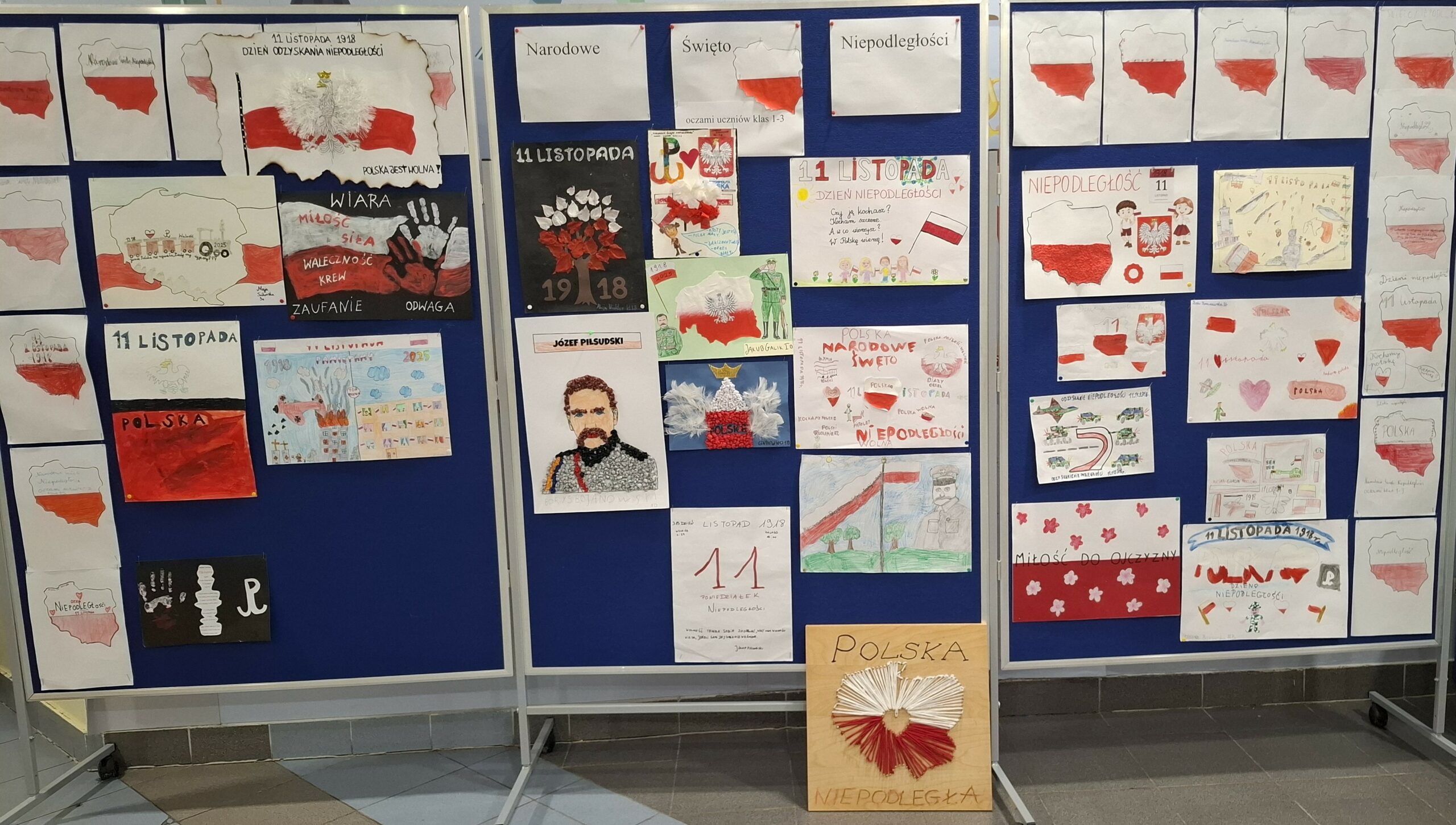 Konkurs plastyczny „Narodowe Święto Niepodległości oczami uczniów klas 1–3"