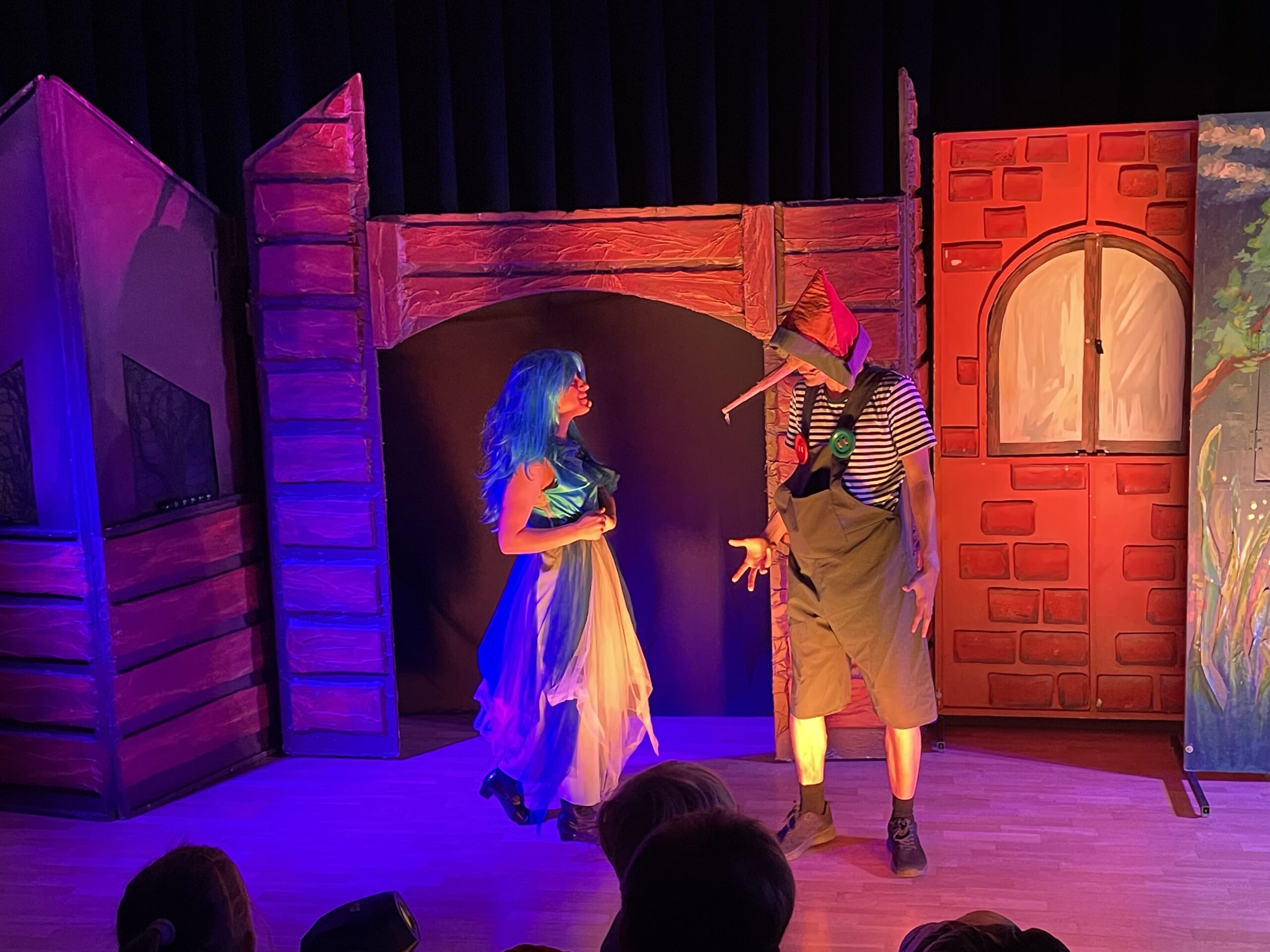 przedstawienie pt. „Pinokio” w wykonaniu Wrocławskiego Teatru IN-ART