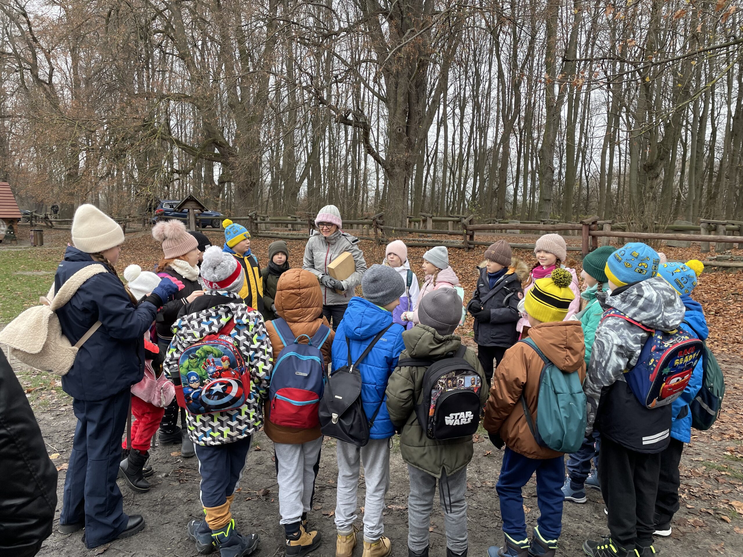 Wycieczka klasy 3c do Parku Młocińskiego