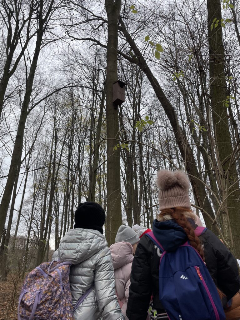 Wycieczka klasy 3c do Parku Młocińskiego