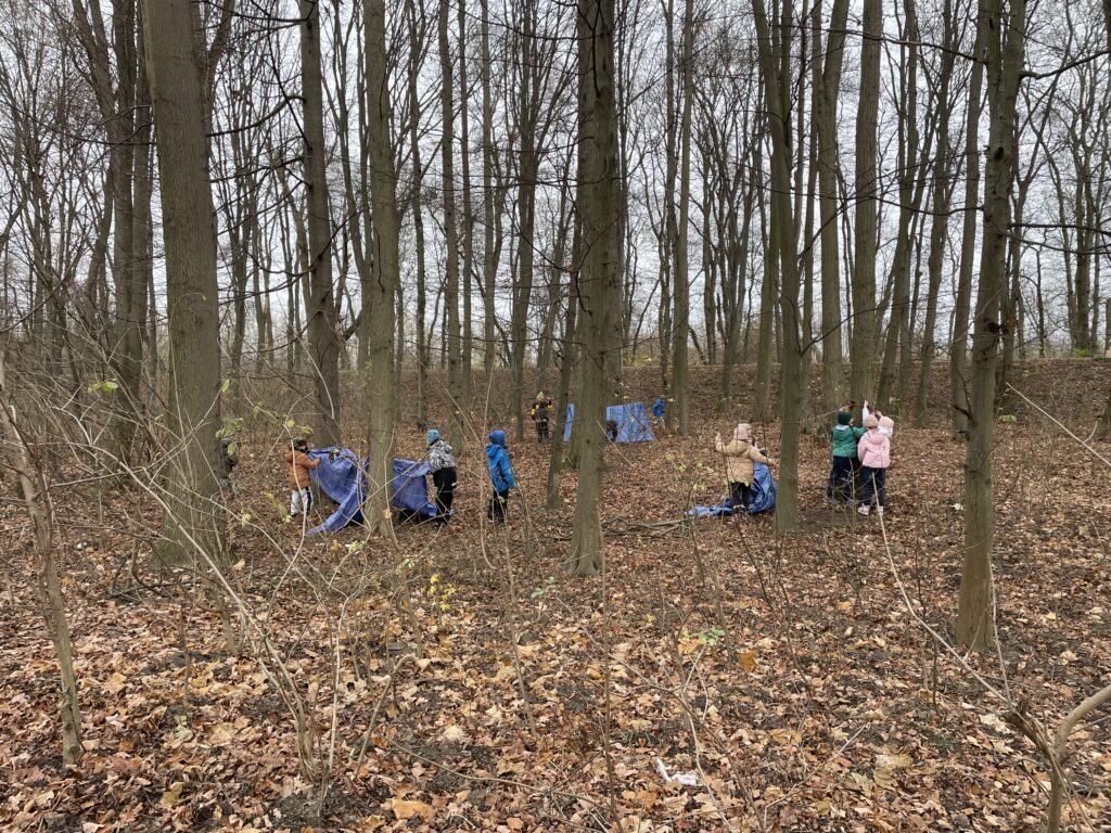 Wycieczka klasy 3c do Parku Młocińskiego