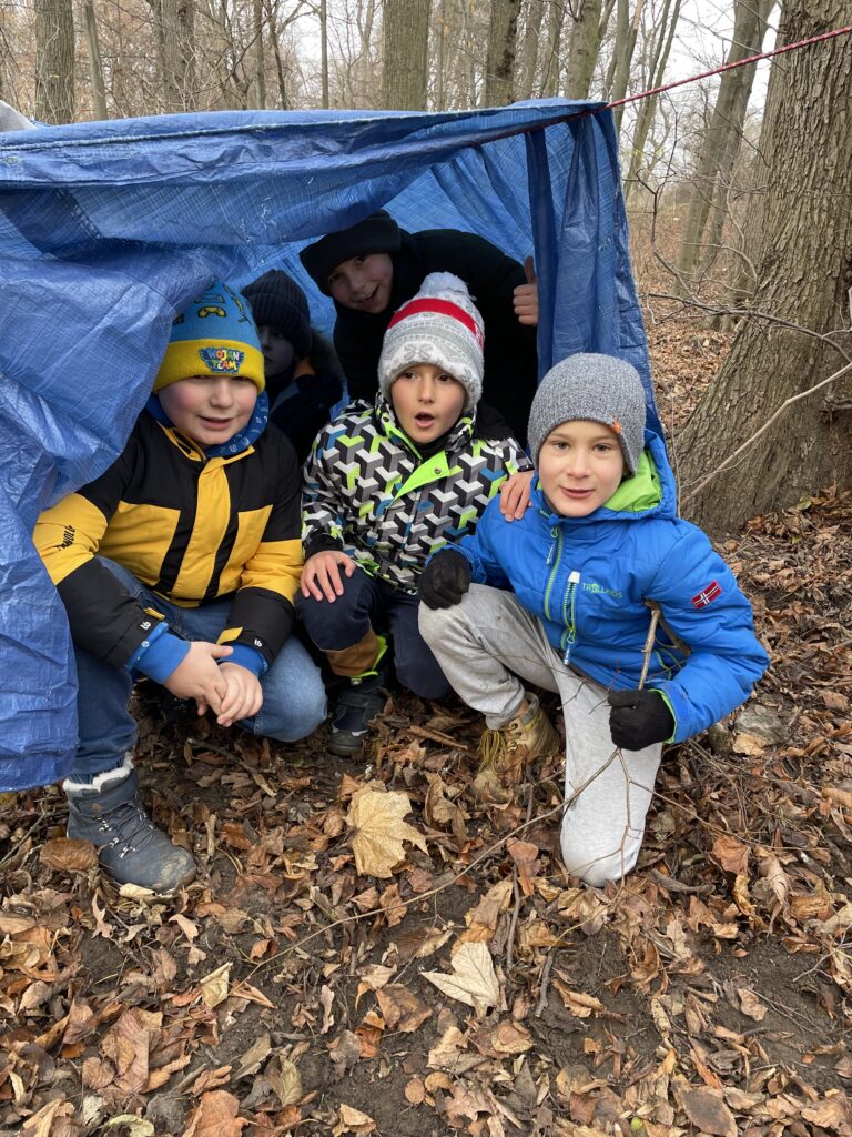 Wycieczka klasy 3c do Parku Młocińskiego