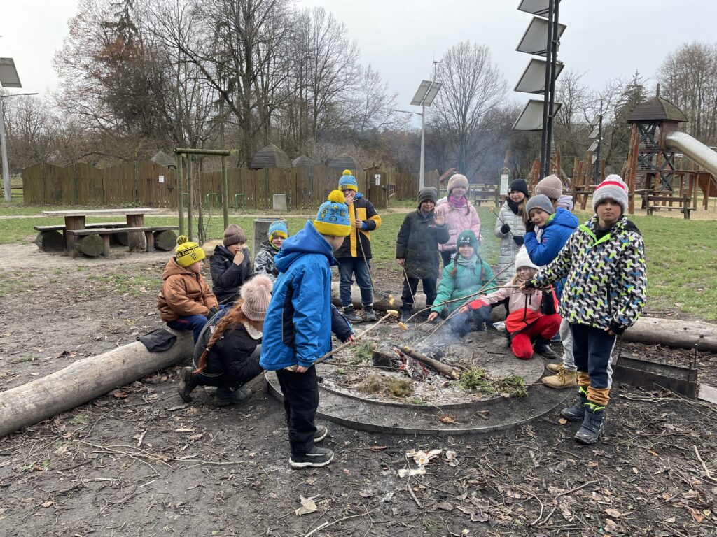 Wycieczka klasy 3c do Parku Młocińskiego