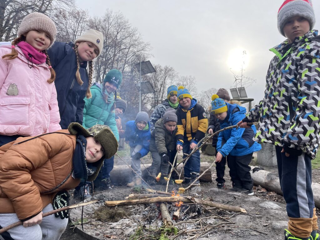 Wycieczka klasy 3c do Parku Młocińskiego