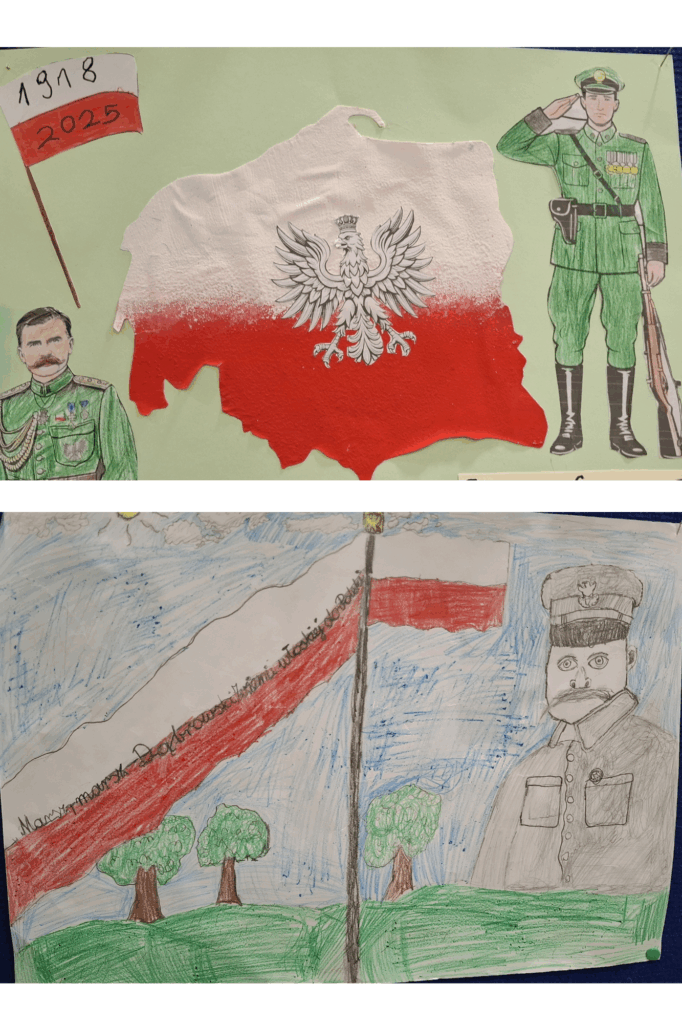 Konkurs plastyczny „Narodowe Święto Niepodległości oczami uczniów klas 1–3"