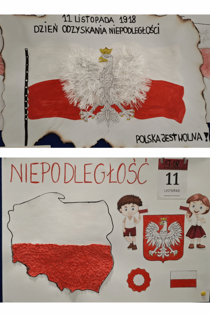 Konkurs plastyczny „Narodowe Święto Niepodległości oczami uczniów klas 1–3"