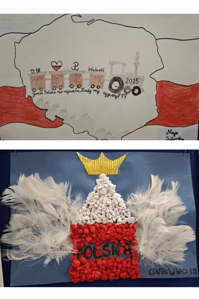 Konkurs plastyczny „Narodowe Święto Niepodległości oczami uczniów klas 1–3"