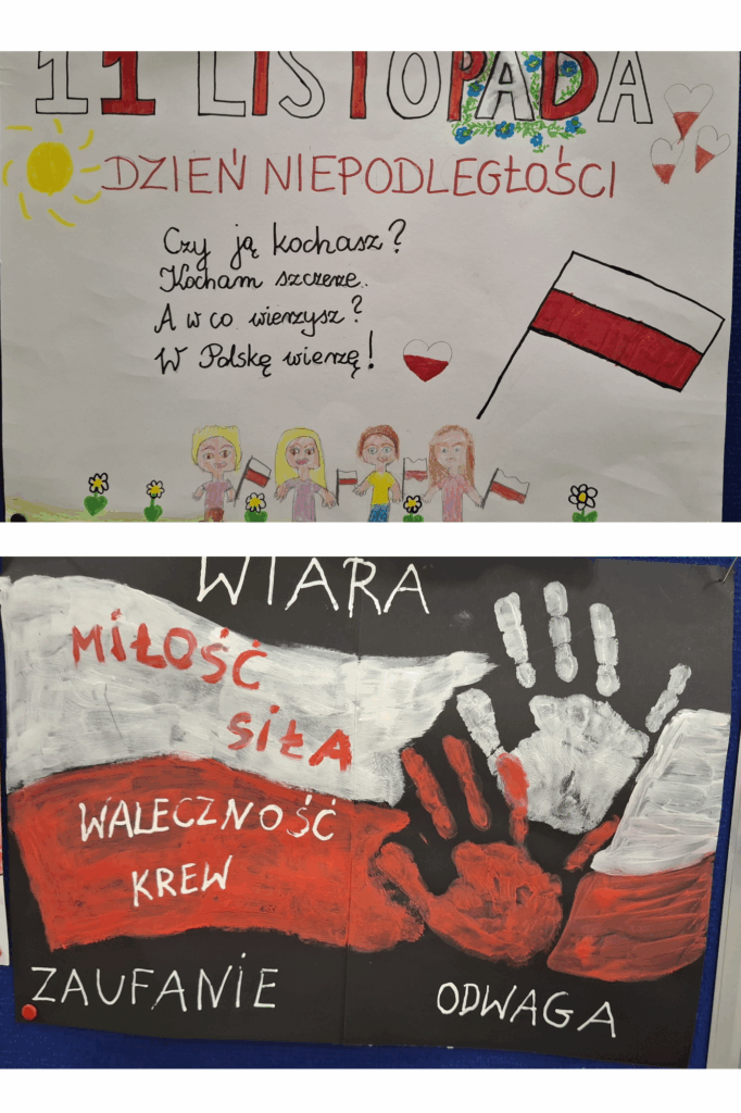 Konkurs plastyczny „Narodowe Święto Niepodległości oczami uczniów klas 1–3"