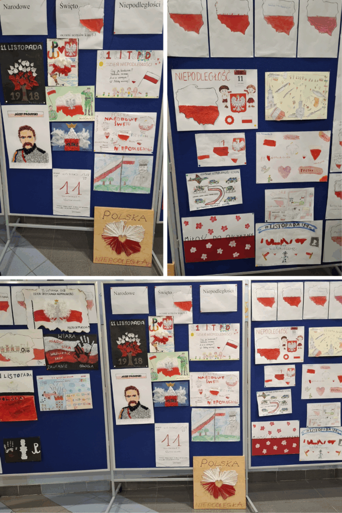 Konkurs plastyczny „Narodowe Święto Niepodległości oczami uczniów klas 1–3"