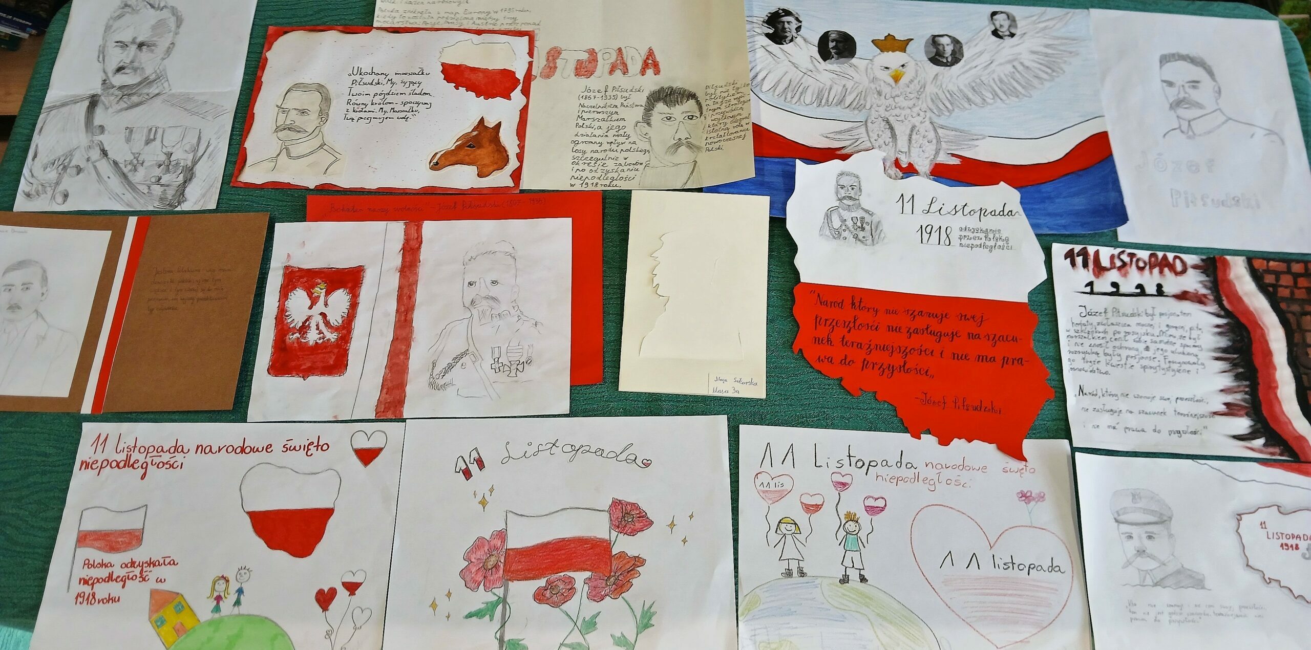 Wyniki szkolnego konkursu historycznego pt. „Bohaterowie naszej wolności"