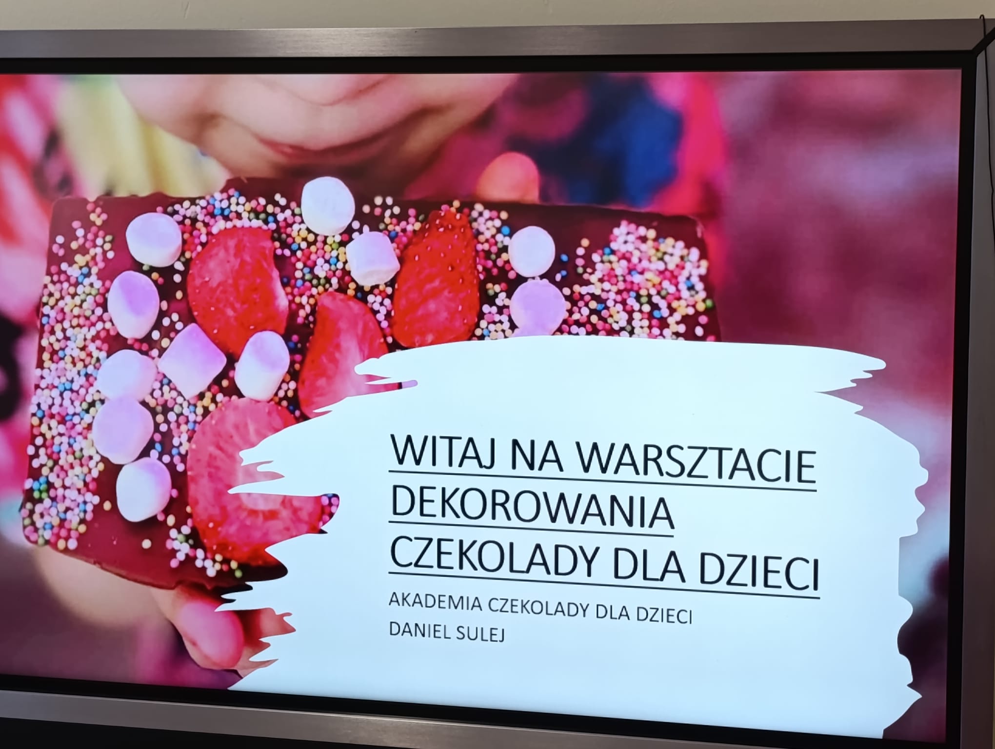 Warsztaty czekoladowe w klasach 1c, 3c i 3d