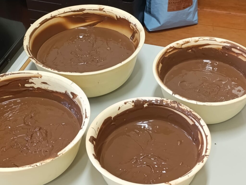 Warsztaty czekoladowe w klasach 1c, 3c i 3d