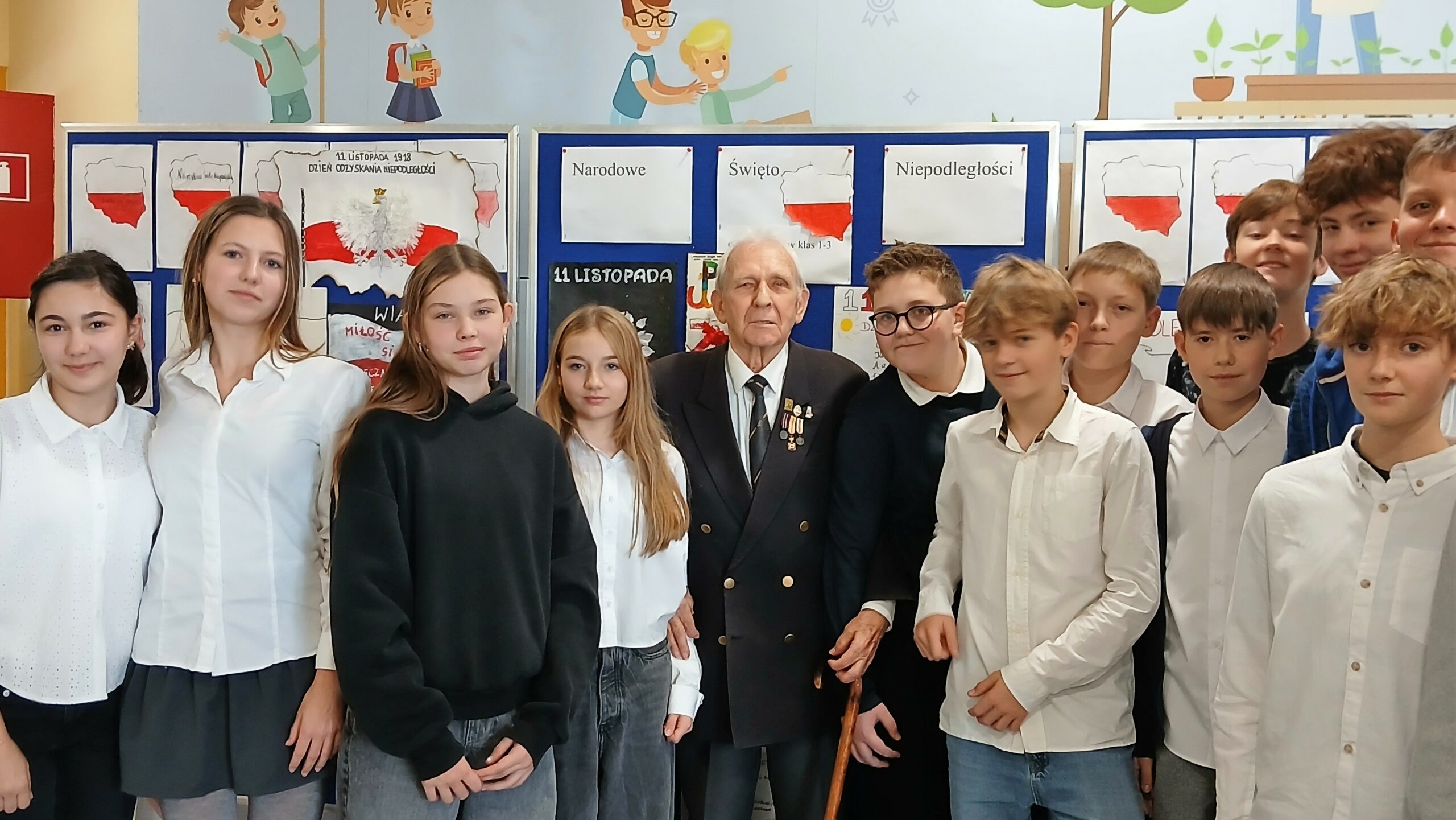 Odwiedziny wyjątkowych gości – lekcja historii i patriotyzmu