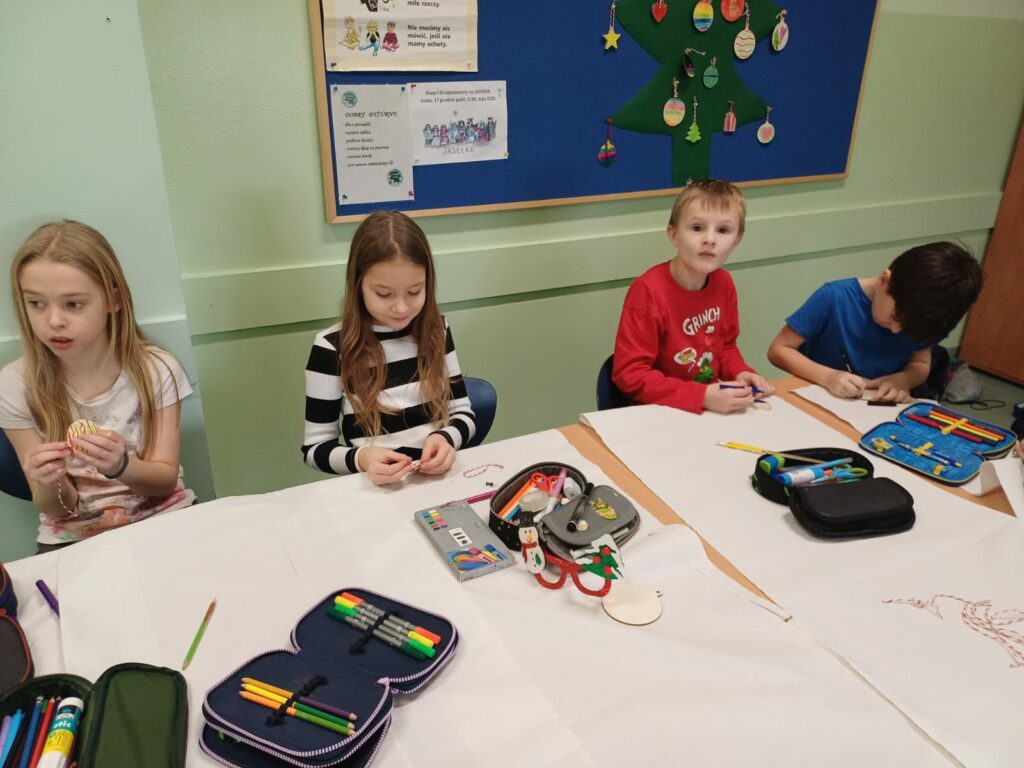 Wigilijne spotkanie w klasie 2a