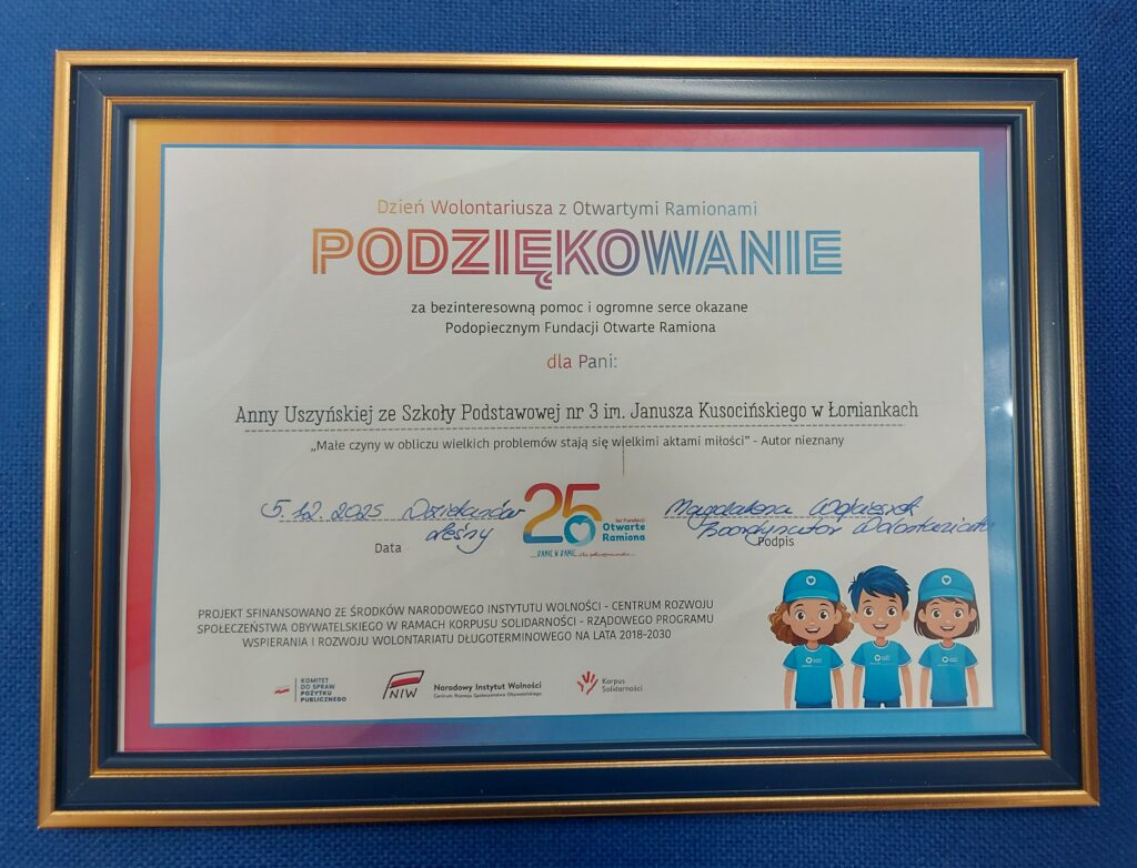 Uroczysta gala z okazji 25-lecia istnienia Fundacji Otwarte Ramiona