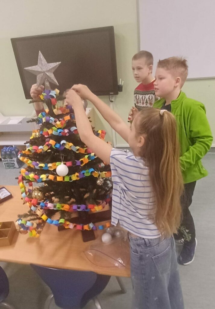 Wigilijne spotkanie w klasie 2a