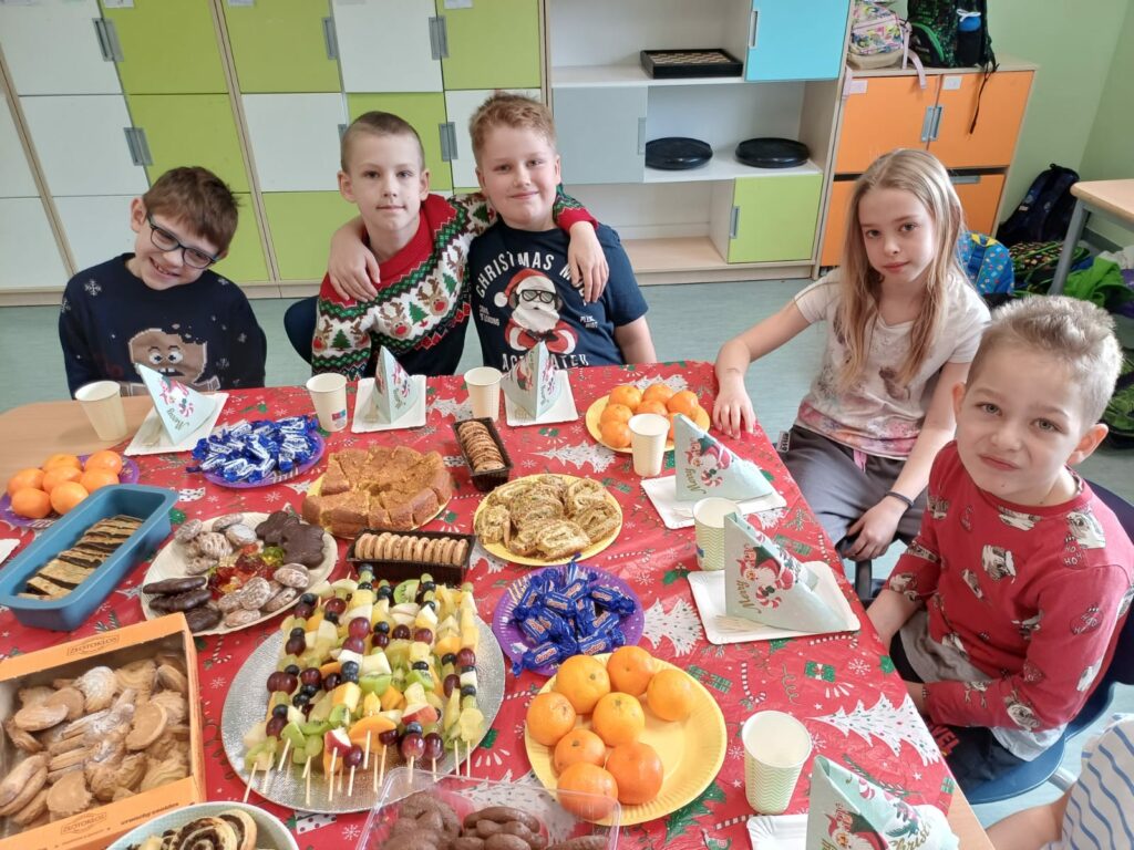 Wigilijne spotkanie w klasie 2a