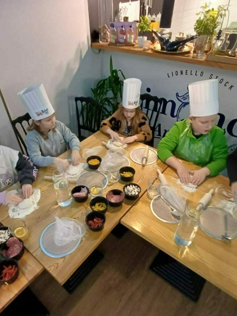 Warsztaty kulinarne klasy 2a