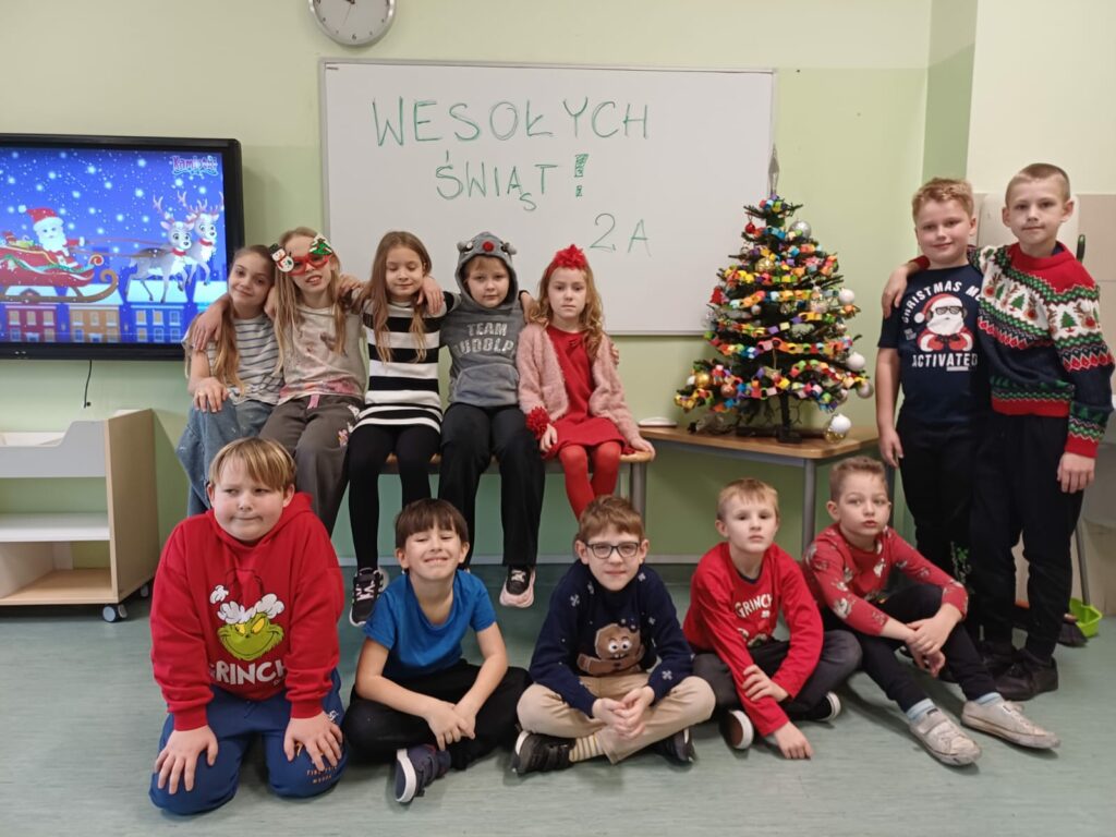 Wigilijne spotkanie w klasie 2a