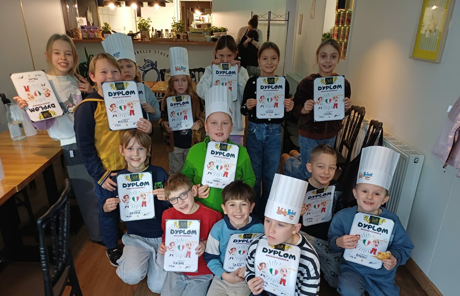 Warsztaty kulinarne klasy 2a