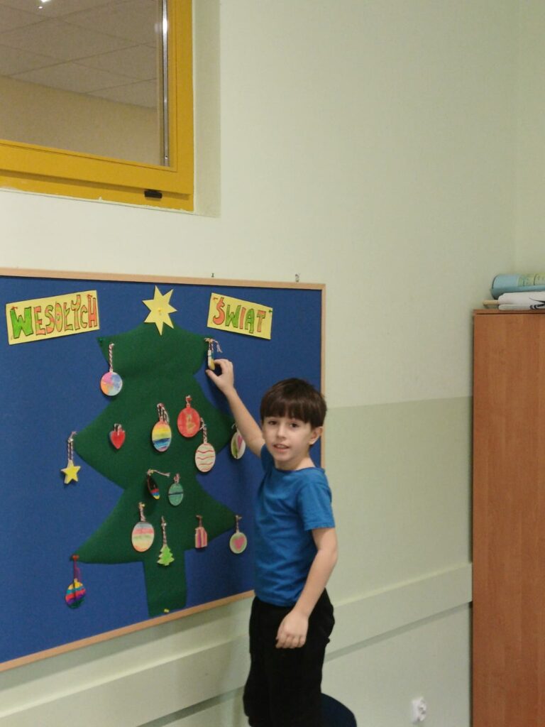 Wigilijne spotkanie w klasie 2a