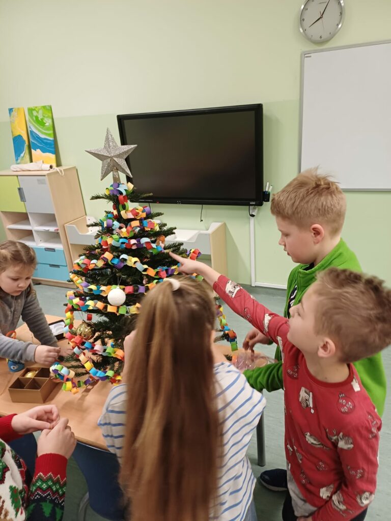 Wigilijne spotkanie w klasie 2a