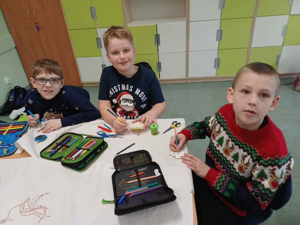 Wigilijne spotkanie w klasie 2a