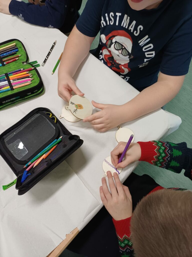 Wigilijne spotkanie w klasie 2a