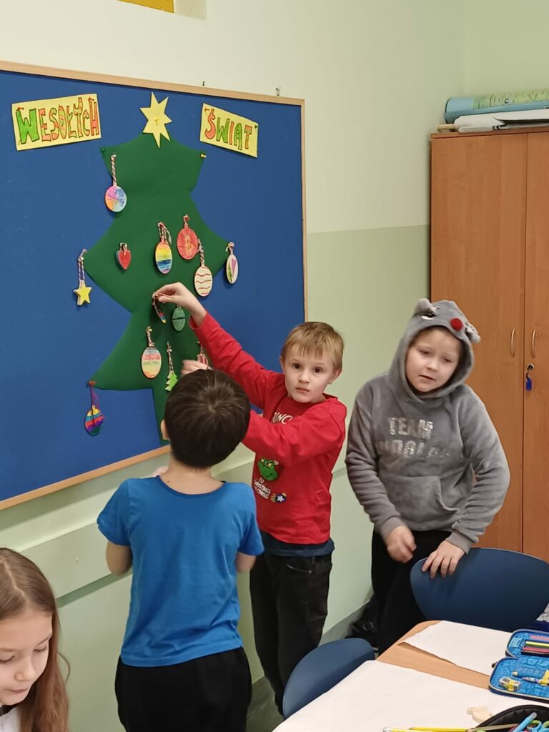 Wigilijne spotkanie w klasie 2a