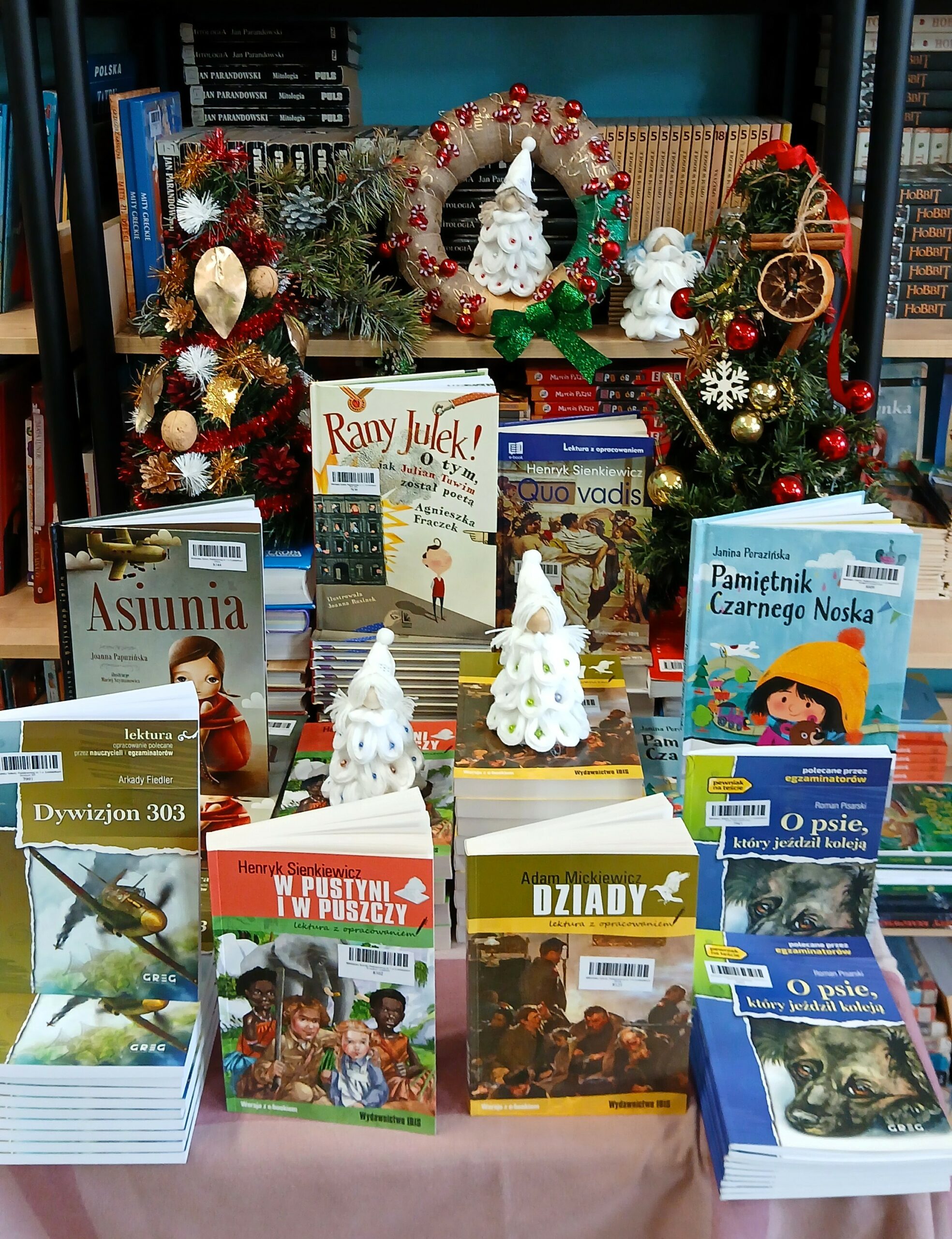 Nowości w Bibliotece Szkolnej – świąteczna niespodzianka dla całej społeczności szkolnej