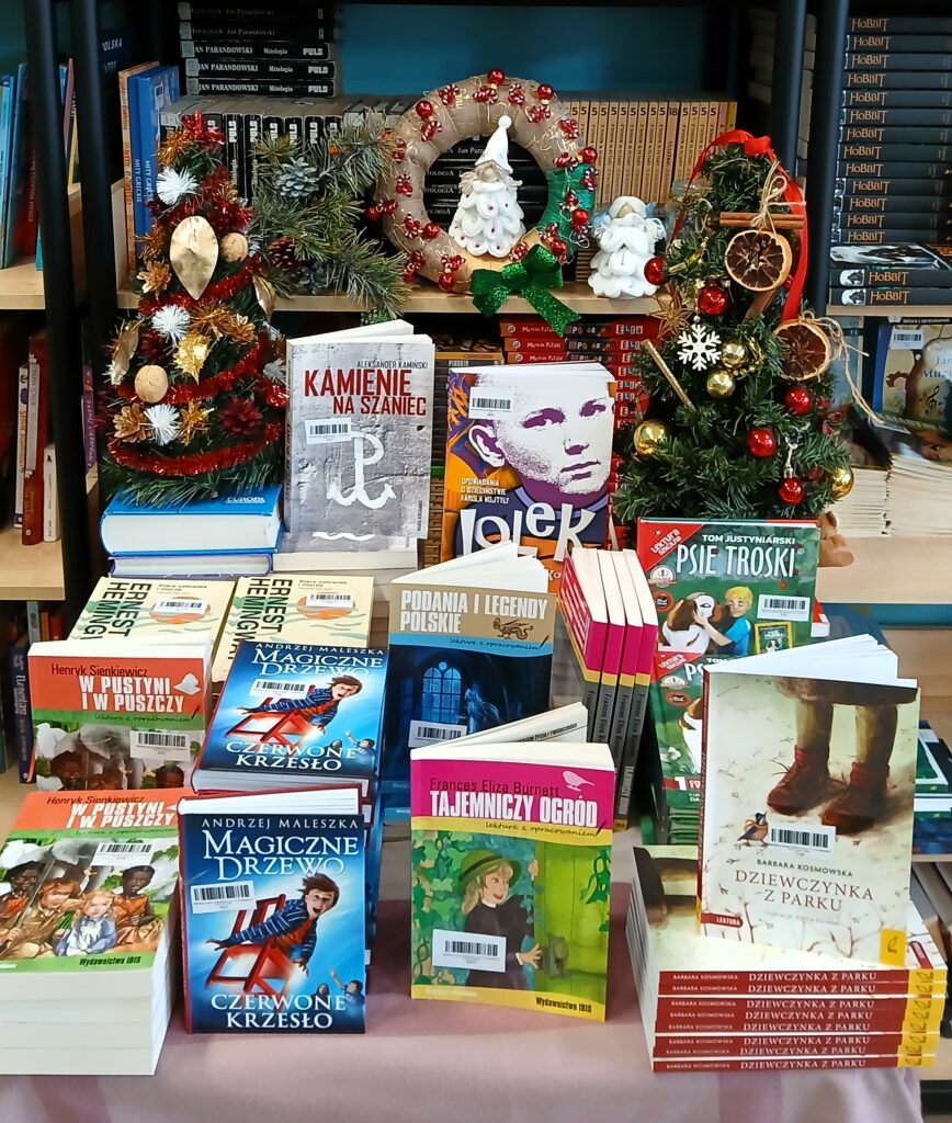 Nowości w Bibliotece Szkolnej – świąteczna niespodzianka dla całej społeczności szkolnej