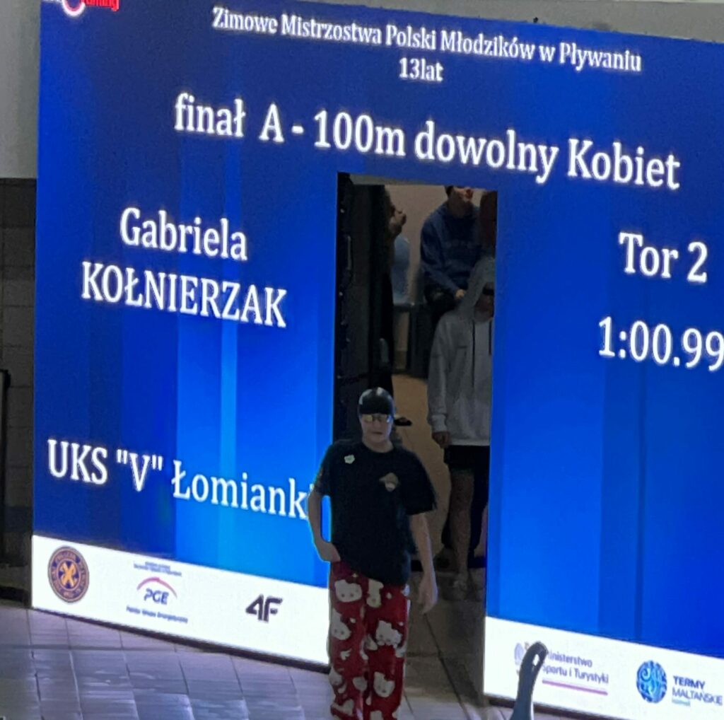 Sukcesy naszych uczniów na Zimowych Mistrzostwach Polski w Pływaniu 