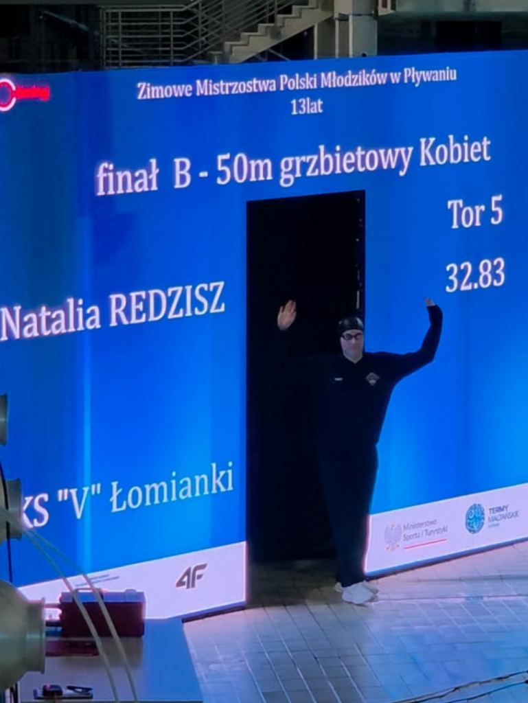 Sukcesy naszych uczniów na Zimowych Mistrzostwach Polski w Pływaniu 