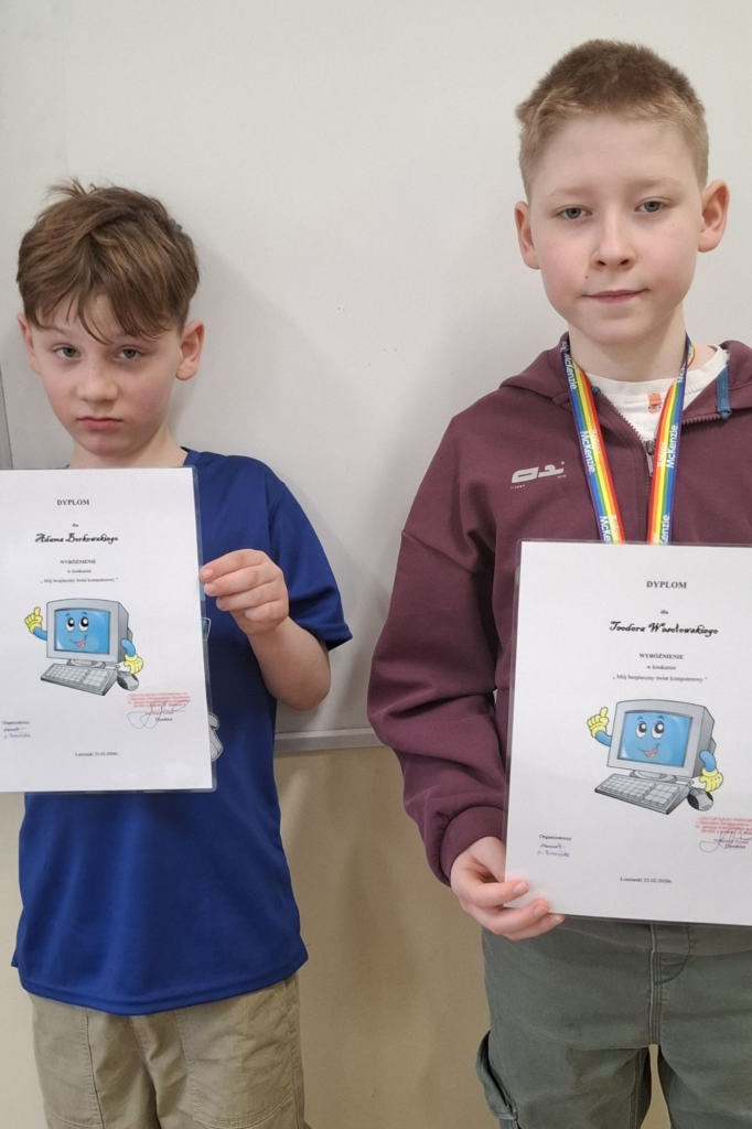 Konkurs pt. „Mój bezpieczny świat komputerowy"