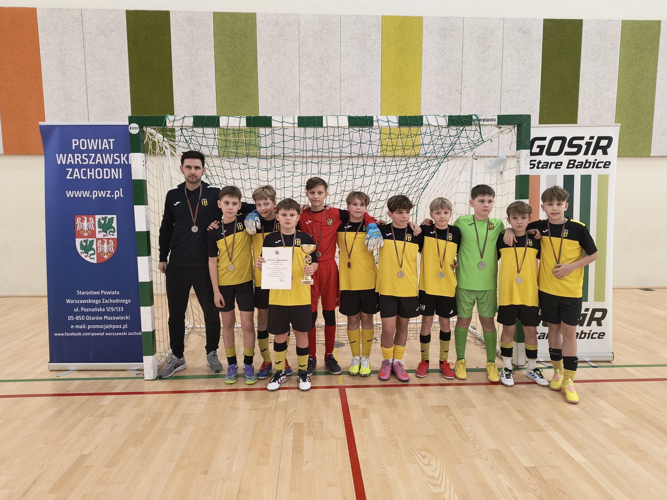II MIEJSCE W MAZOWIECKICH IGRZYSKACH MŁODZIEŻY SZKOLNEJ ETAP POWIATOWY