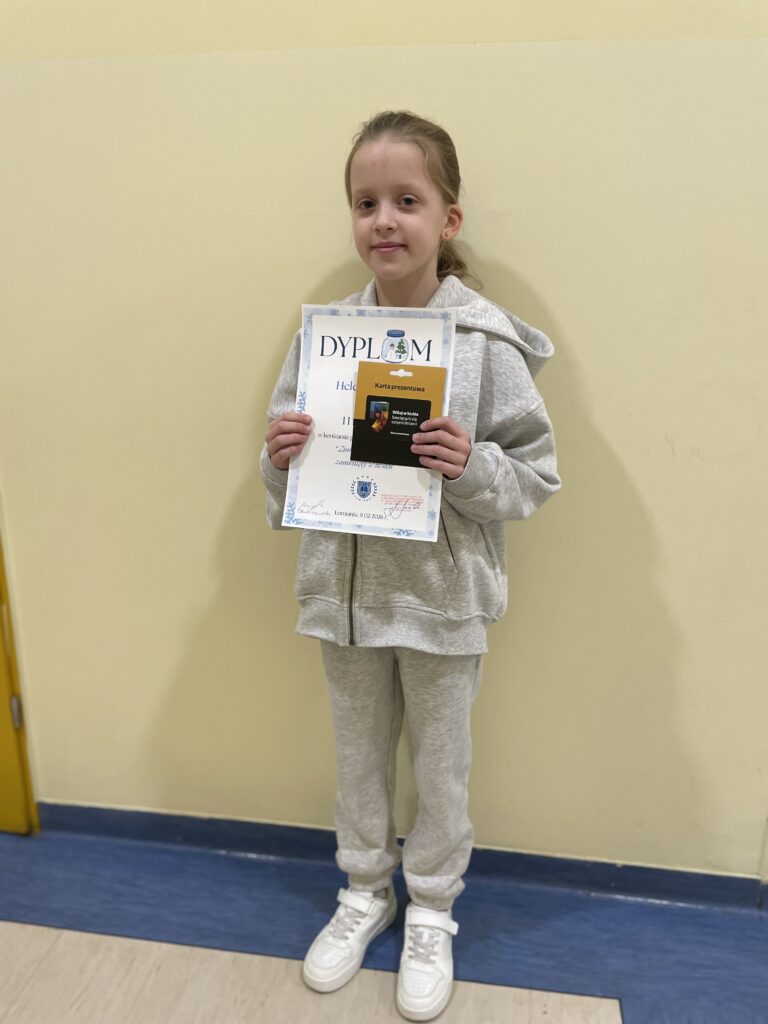 Konkurs plastyczno-techniczny "Zimowy krajobraz zamknięty w słoiku"