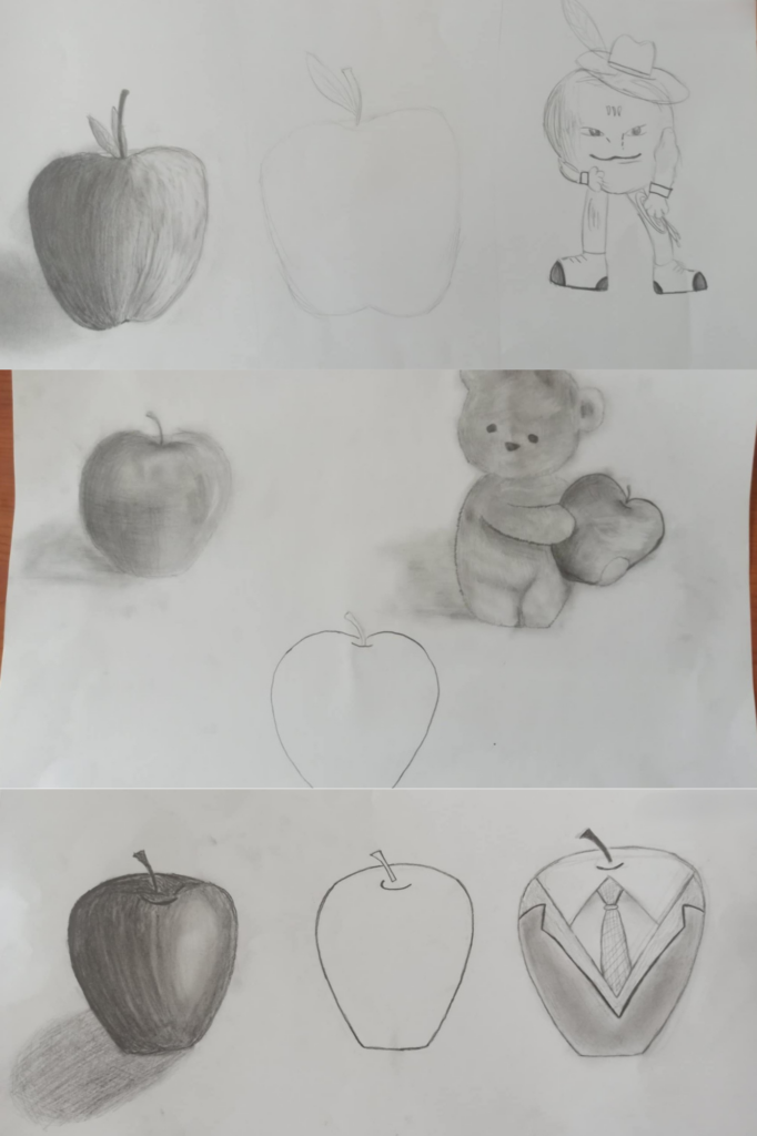 Prace plastyczne uczniów