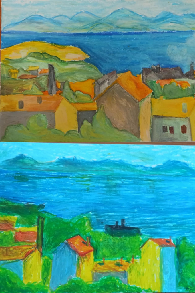 Prace plastyczne uczniów