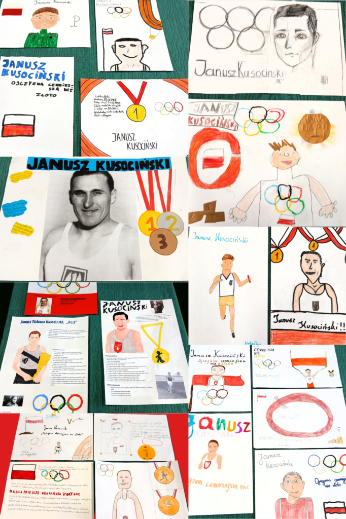 Szkolny konkurs historyczny pt. „Janusz Kusociński – Ojczyzna cenniejsza niż złoto”